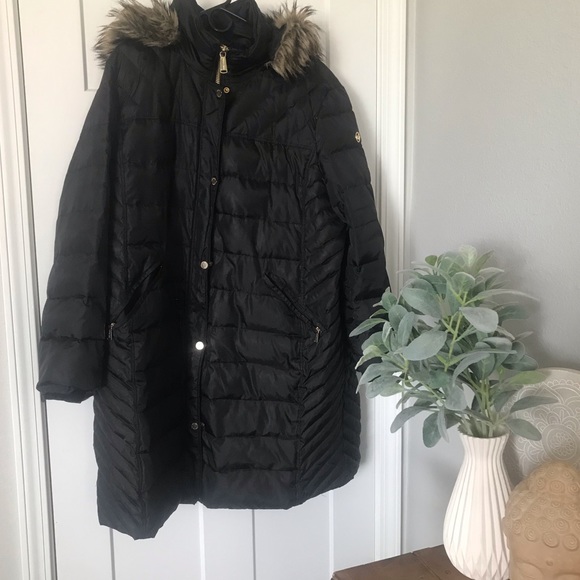 michael kors winter coat plus size